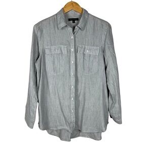 Banana Republic Lightweight Button Up Shirt Womens Medium